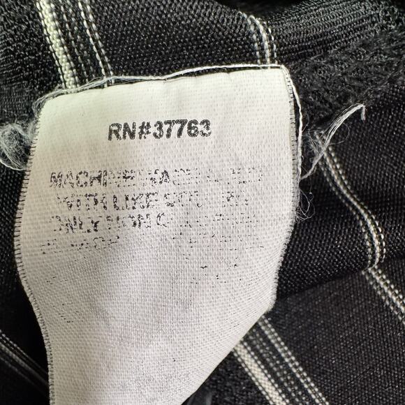 PGA Tour Black and Cream Striped Polo Shirt Size 2XL - Picture 8 of 8